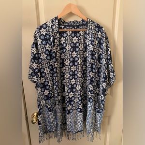 Beautiful Cover-Up Can Be Worn Over A Dress Or Swimsuit